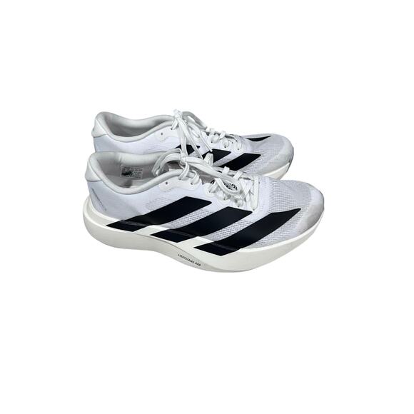 Adidas Adizero Adios Pro 3 Women’s 6.5 White Black Carbon Plate Running Shoes - Picture 9 of 10